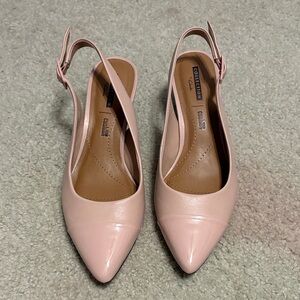Collection by Clark’s Blush Pink Slingback Heels